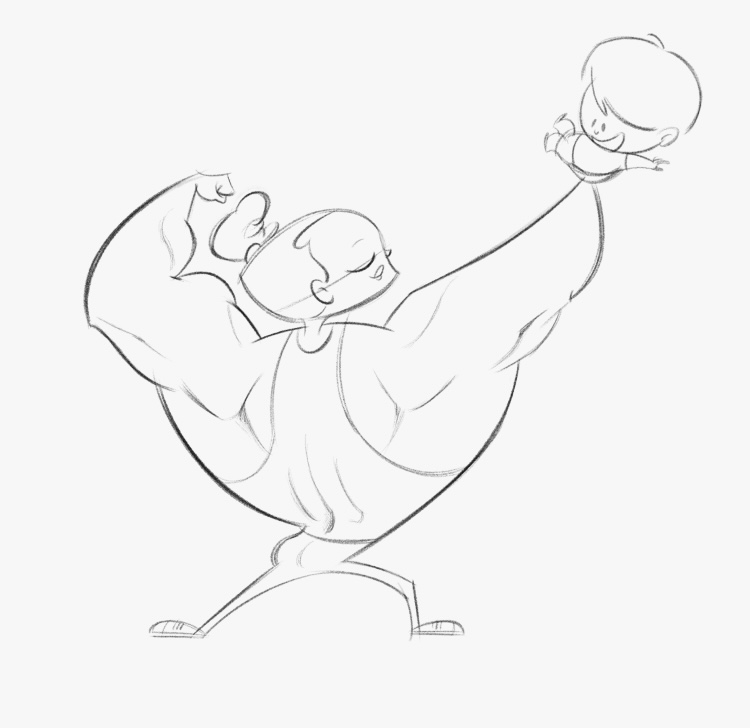 Proko - Cartoon anatomy (back muscles)