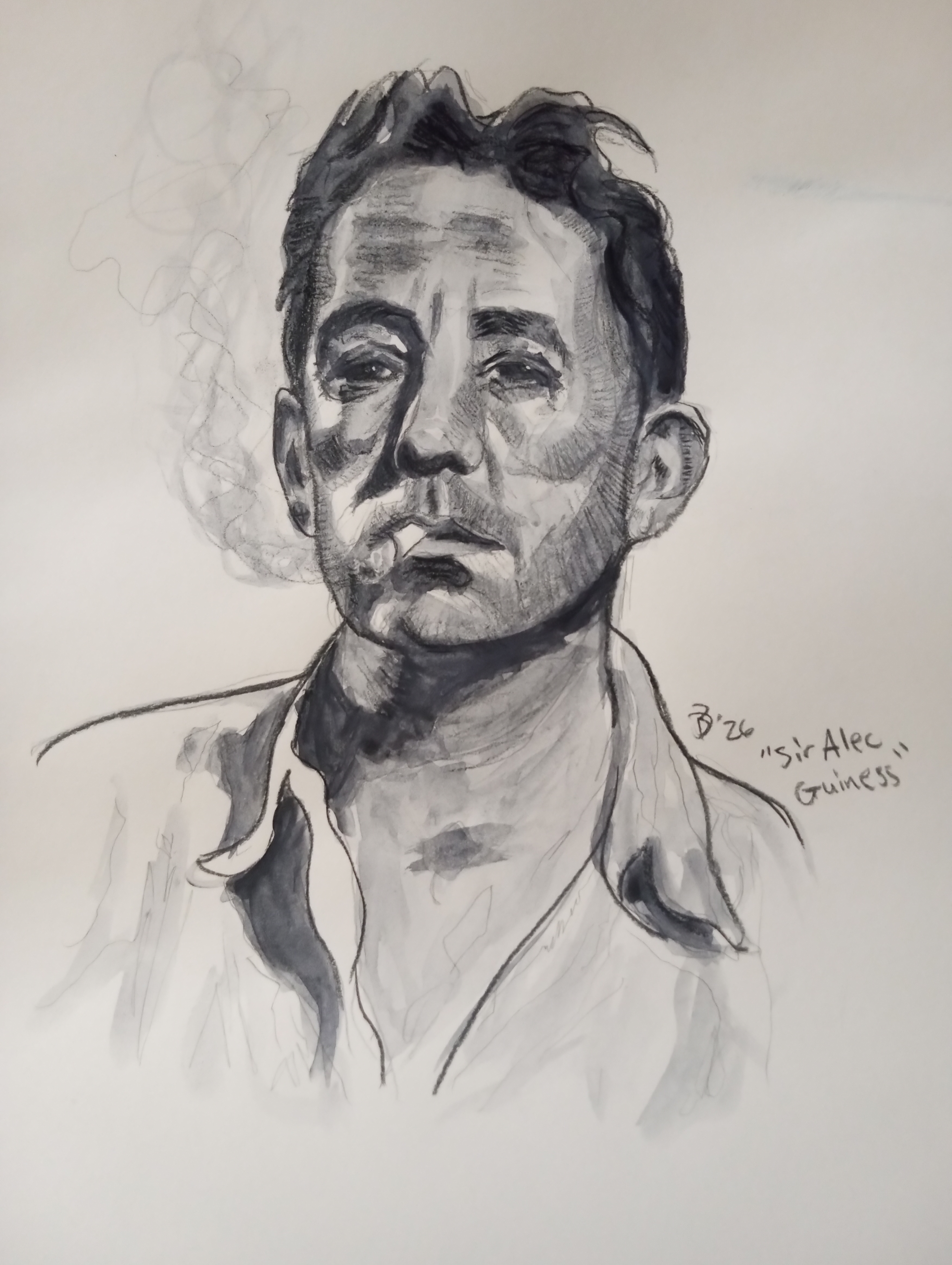 Batman Proko Proko - Liquid Charcoal as a Bridge Medium Between Drawing and Painting