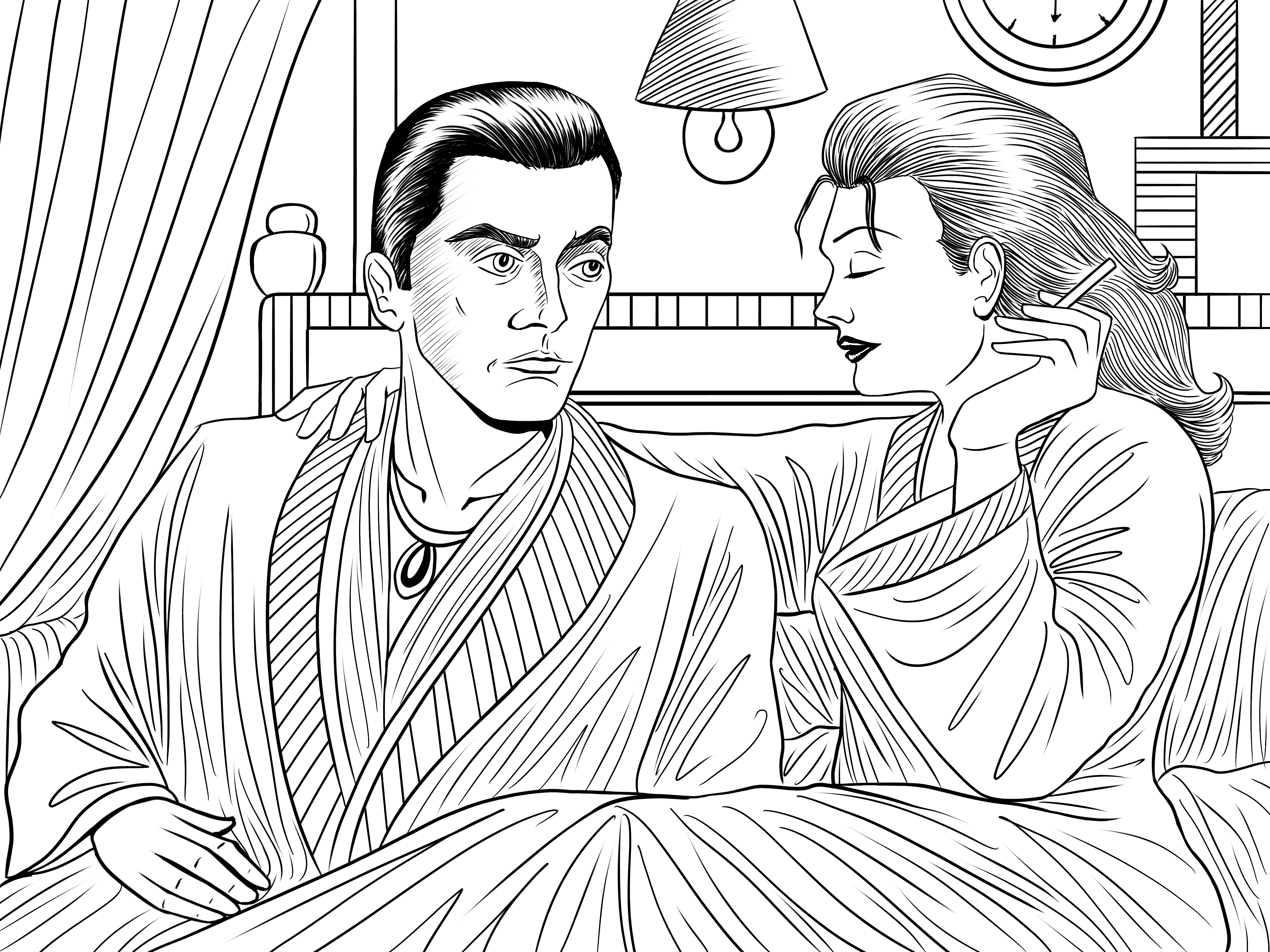 Proko - Need feedback on my first comic line art illustration