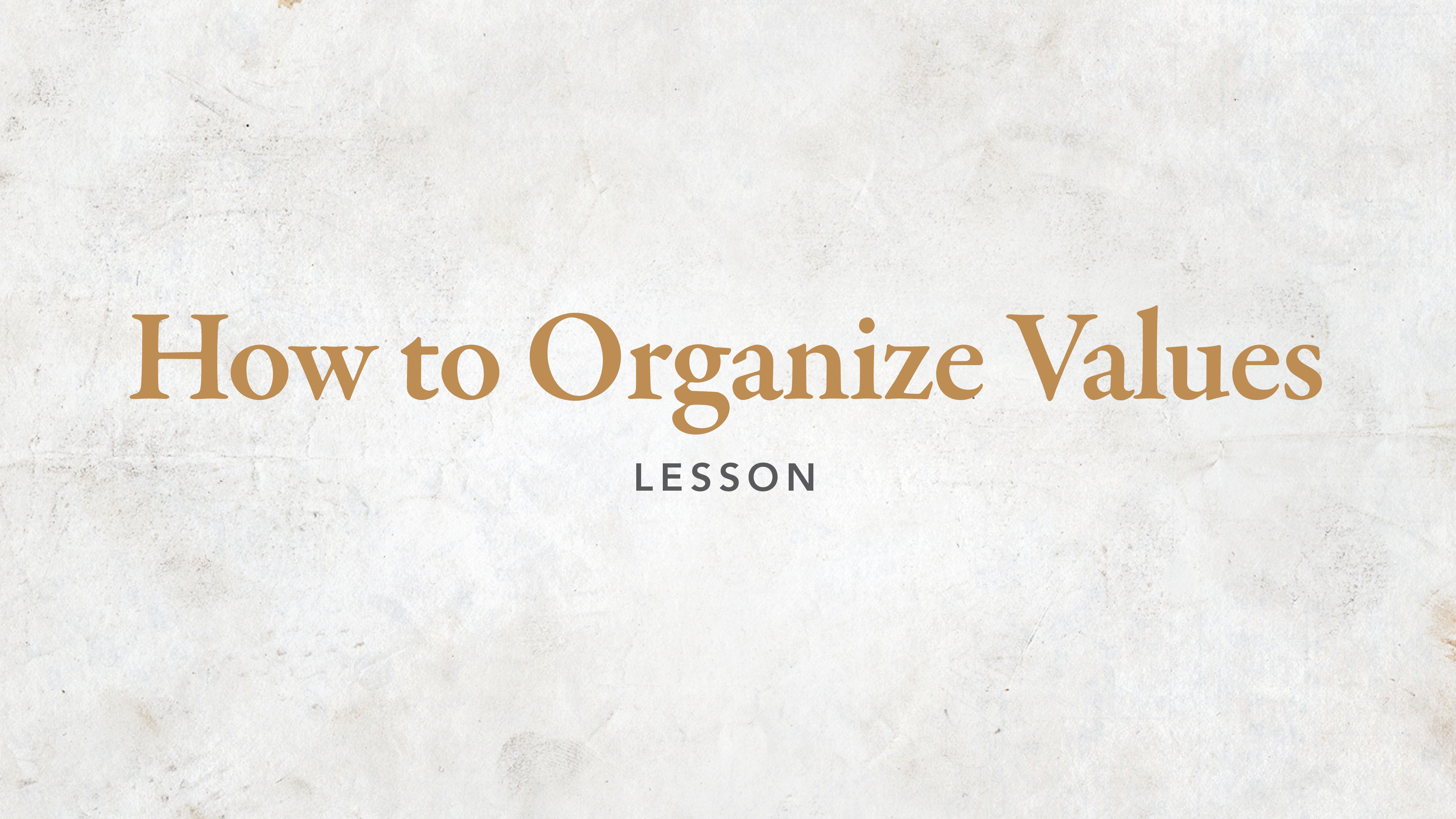 Proko How To Organize Values
